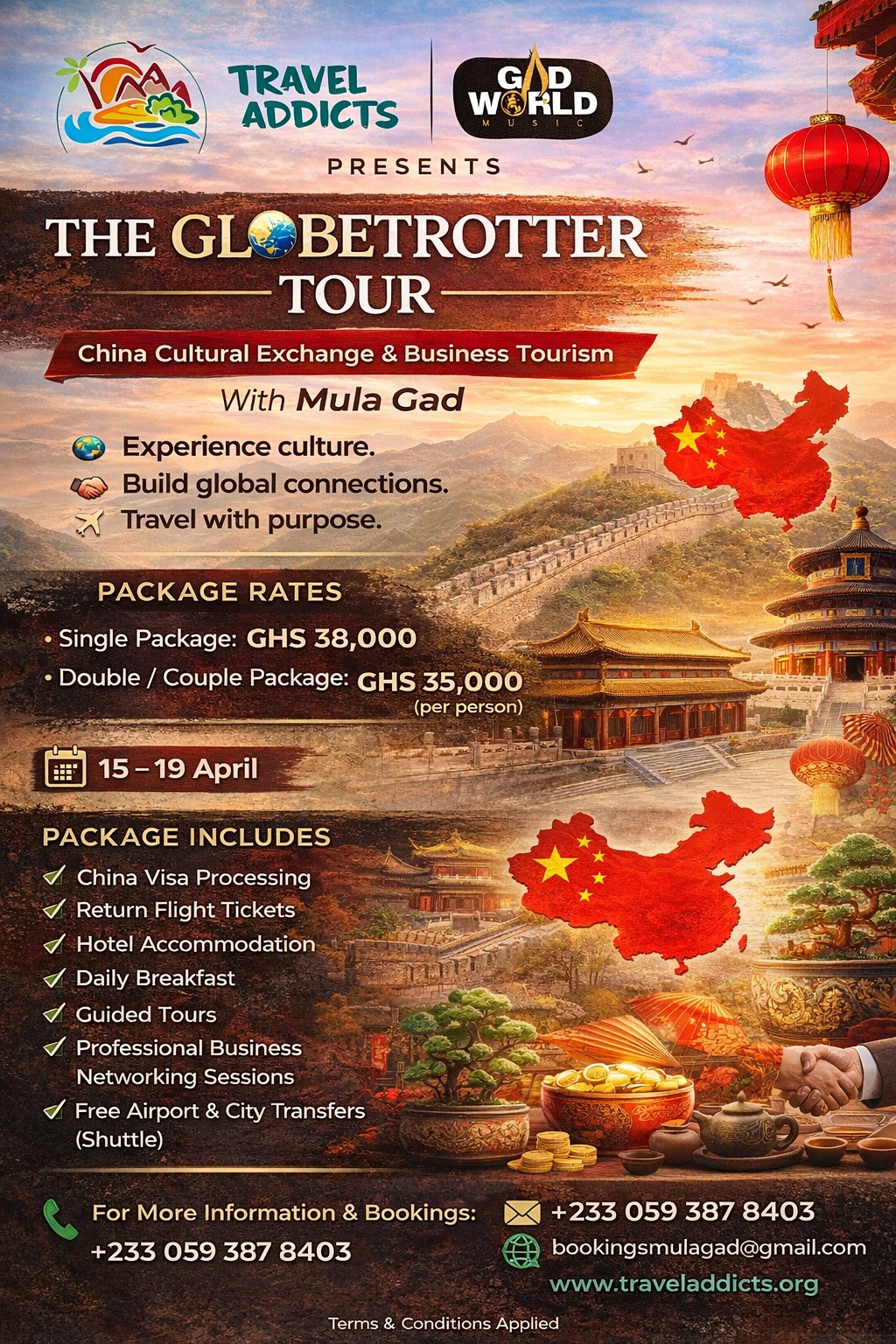 China Cultural Exchange & Business Tour